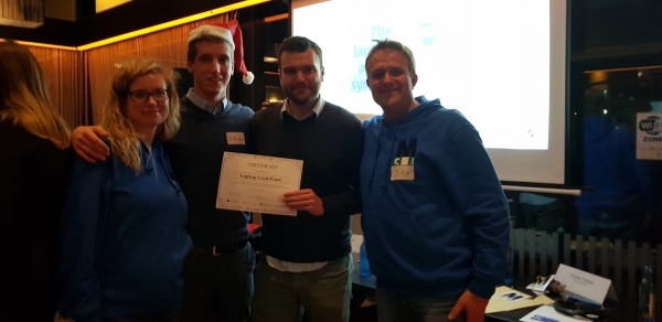 Laptop LockWare wins Pitch Battle at Startup Lounge #59